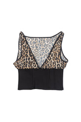 Sheer Leopard Print Top | Forever 21 Womens