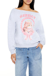 Sinner Kitten Graphic Pullover | Forever 21 Womens
