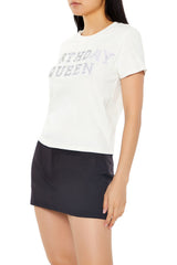 Rhinestone Birthday Queen Tee | Forever 21 Womens
