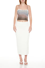 Gradient Rosette Cropped Cami | Forever 21 Womens