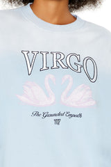 Virgo Swan Fleece Pullover | Forever 21 Womens