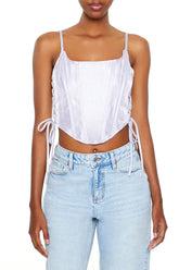 Lace-Up Corset Cami | Forever 21 Womens