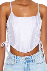 Lace-Up Corset Cami | Forever 21 Womens