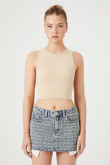 Mineral Wash Crop Top | Forever 21 Womens