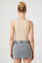 Mineral Wash Crop Top | Forever 21 Womens