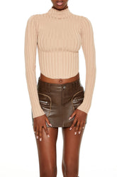 Ribbed Lettuce-Edge Crop Top | Forever 21 Womens