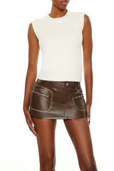 Fuzzy Knit Sweater Vest | Forever 21 Womens