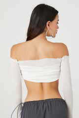 Off-the-Shoulder Crop Top | Forever 21 Womens