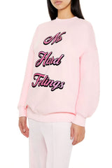 Glitter No Hard Feelings Pullover | Forever 21 Womens