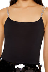 Contour Sculpt Metallic-Strap Cami | Forever 21 Womens