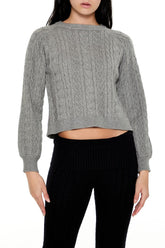 Bow Cable Knit Sweater | Forever 21 Womens