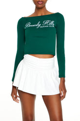 Beverly Hills Tennis Club Crop Top | Forever 21 Womens