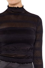 Shadow-Striped Crop Top | Forever 21 Womens