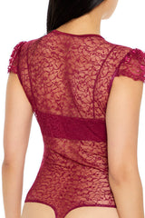Sheer Lace Thong Bodysuit | Forever 21 Womens