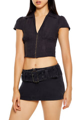 Chiffon Bustier Crop Top | Forever 21 Womens