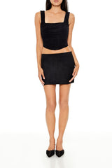 Lace-Up Lace Crop Top | Forever 21 Womens