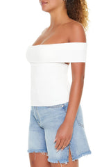 Off-the-Shoulder Sweater-Knit Top | Forever 21 Womens
