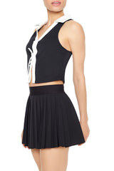 Colorblock Split-Hem Crop Top | Forever 21 Womens