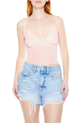 Mesh & Lace Tie-Strap Cami | Forever 21 Womens