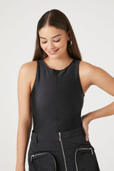 Seamed Sleeveless Bodysuit | Forever 21 Womens