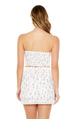 Crochet Lace Floral Print Tube Top | Forever 21 Womens