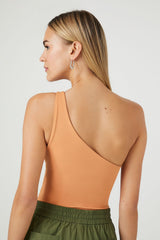 Sculpt Shape One-Shoulder Bodysuit | Forever 21 Womens