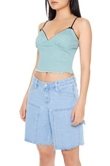 Gingham Plaid Cropped Cami | Forever 21 Womens