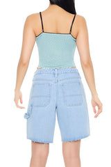 Gingham Plaid Cropped Cami | Forever 21 Womens