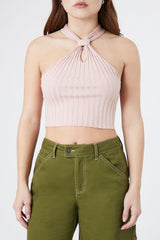 Ribbed Knit Halter Crop Top | Forever 21 Womens