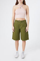 Ribbed Knit Halter Crop Top | Forever 21 Womens