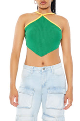 Sweater-Knit Halter Crop Top | Forever 21 Womens