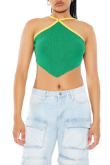 Sweater-Knit Halter Crop Top | Forever 21 Womens