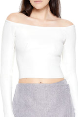 Cropped Off-the-Shoulder Sweater | Forever 21 Womens