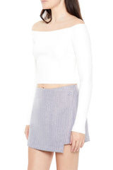 Cropped Off-the-Shoulder Sweater | Forever 21 Womens