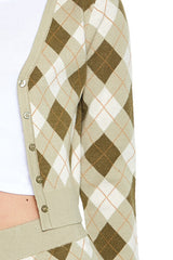 Argyle Cardigan Sweater | Forever 21 Womens