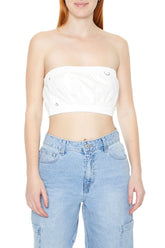 D-Ring Grommet Bandeau | Forever 21 Womens