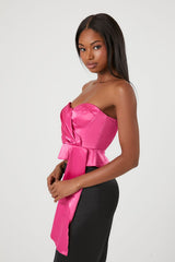 Sweetheart Satin Tube Top | Forever 21 Womens