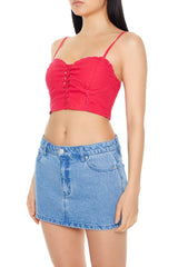 Crisscross Bustier Cropped Cami | Forever 21 Womens