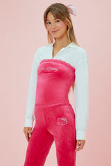 Hello Kitty Velour Tube Top | Forever 21 Womens