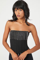 Rhinestone Fringe Tube Top | Forever 21 Womens