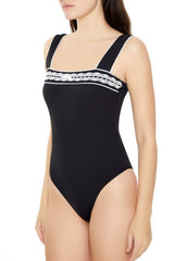Lace-Trim Bow Bodysuit | Forever 21 Womens