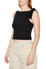 Sleeveless Tie-Strap Crop Top | Forever 21 Womens