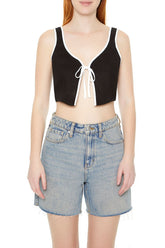 Tie-Front Crop Top | Forever 21 Womens