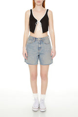 Tie-Front Crop Top | Forever 21 Womens