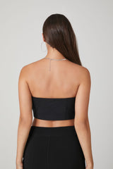 Lace-Up Bustier Tube Top | Forever 21 Womens