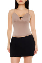 Cropped Buckle-Strap Cami | Forever 21 Womens