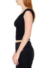 Ruched Bustier Crop Top | Forever 21 Womens