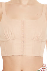 Hook-&-Eye Corset Crop Top | Forever 21 Womens