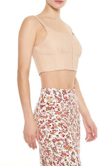 Hook-&-Eye Corset Crop Top | Forever 21 Womens