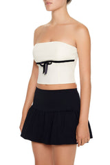 Bow Cropped Tube Top | Forever 21 Womens